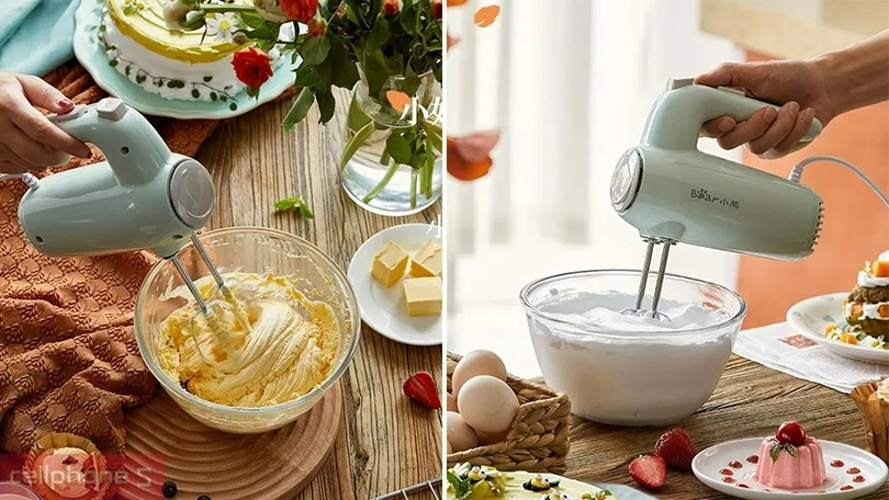 Vì sao nên mua máy đánh trứng cầm tay Bear DDQ-B01F7