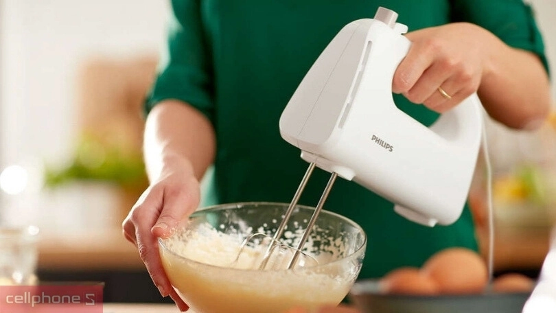 Các chế độ vận hành cùng khả năng tuỳ chỉnh của máy đánh trứng Philips HR-3705/2