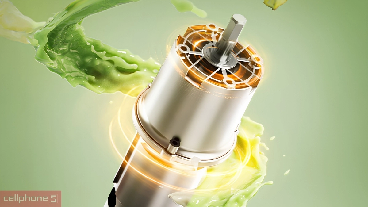 Công suất 130W trên máy ép chậm Bear SJ-4H01T