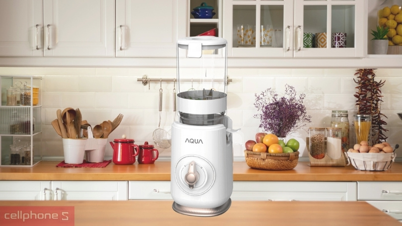 Thiết kế, chất liệu, dung tích của máy ép trái cây Aqua AQS-JSJ0901RW-VN