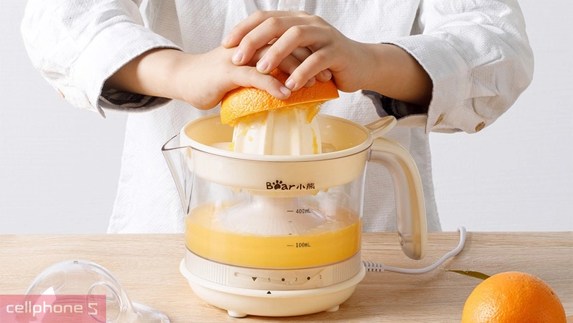 Tính năng máy ép cam tự động Bear CZJ-A04B1