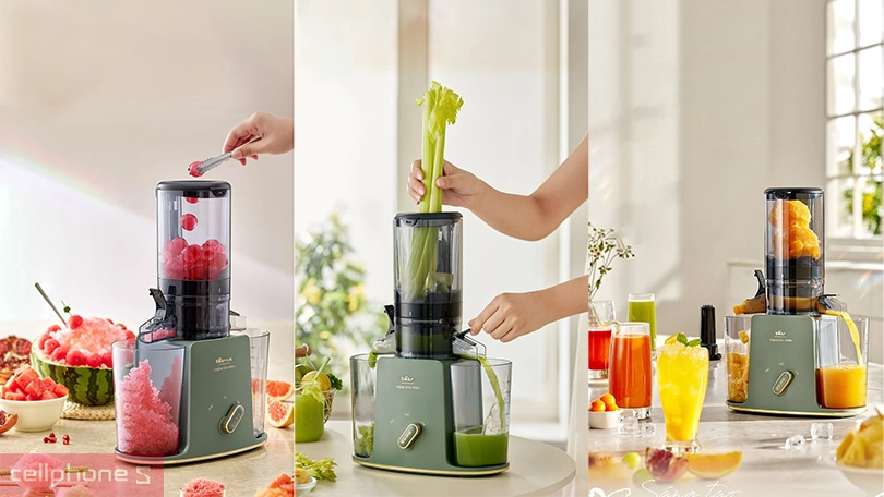 Vì sao nên mua máy ép chậm Bear YZJ-D01Y6 100W