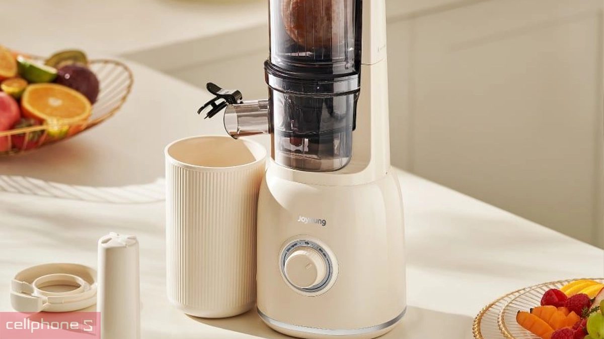 Khả năng hỗ trợ tháo lắp dễ dàng của máy ép chậm Joyoung JSJ-550