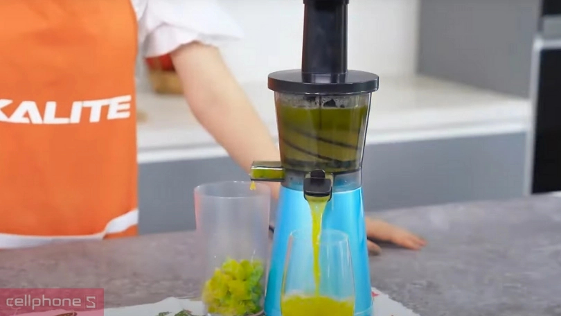 Hướng dẫn cách sử dụng máy ép chậm Kalite KL-530