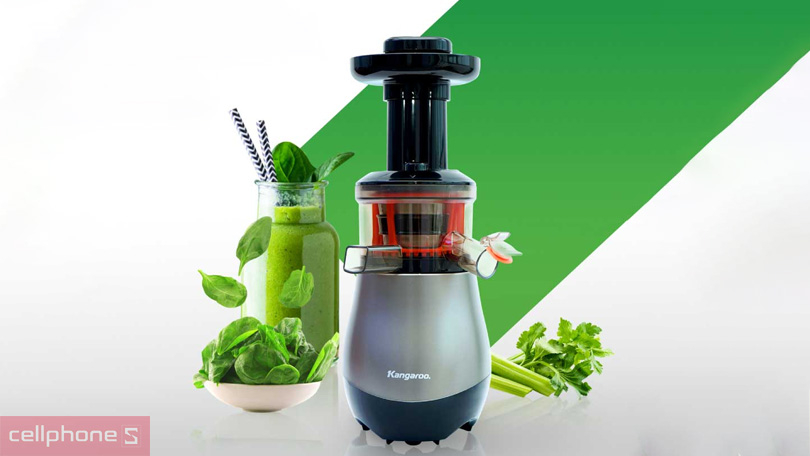 Công nghệ máy ép chậm Kangaroo KG150SJ