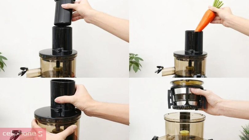 Chắc năng máy ép chậm Kangaroo KG200SJD2