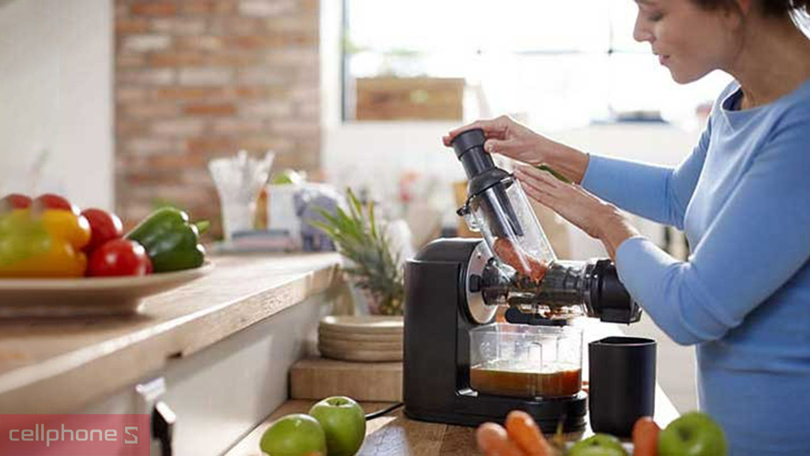 Thiết kế máy ép chậm Philips HR1889