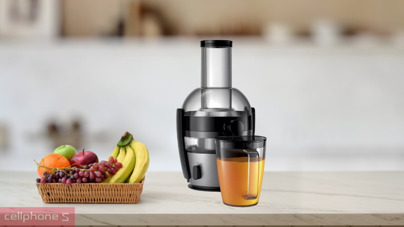 Thiết kế máy ép trái cây Philips HR1863