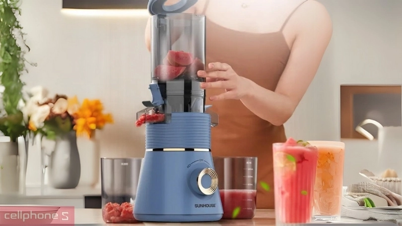 Thiết kế máy ép chậm Sunhouse Mama SHD5518