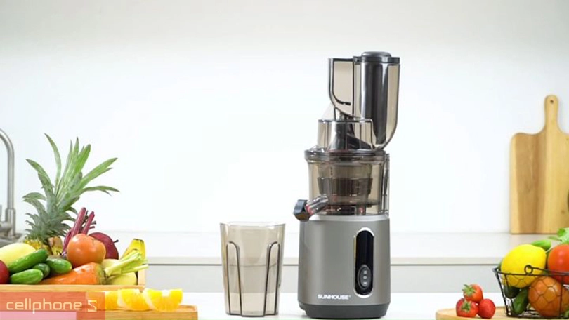 Thiết kế máy ép chậm Sunhouse SHD5503