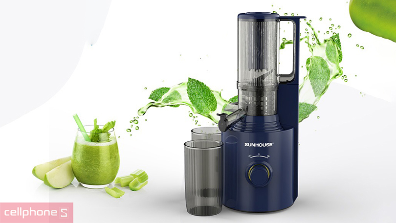 Cách dùng máy ép chậm Sunhouse SHD5512