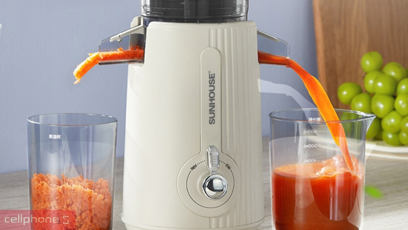 Chế độ trên máy ép chậm Sunhouse SHD5516