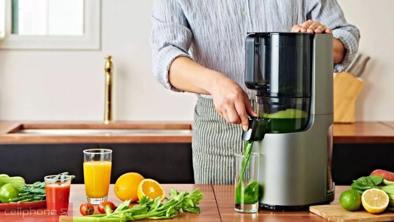 Giữ lại dinh dưỡng khi dùng máy ép