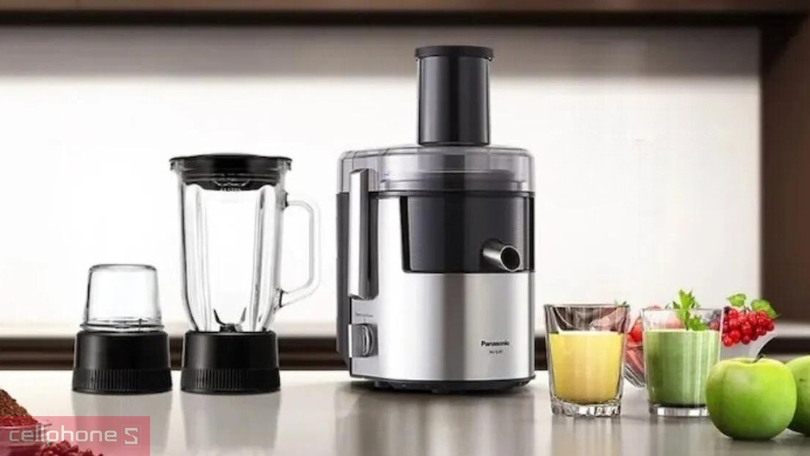 Lý do nên chọn mua máy xay ép đa năng Panasonic MJ-DJ31SRA
