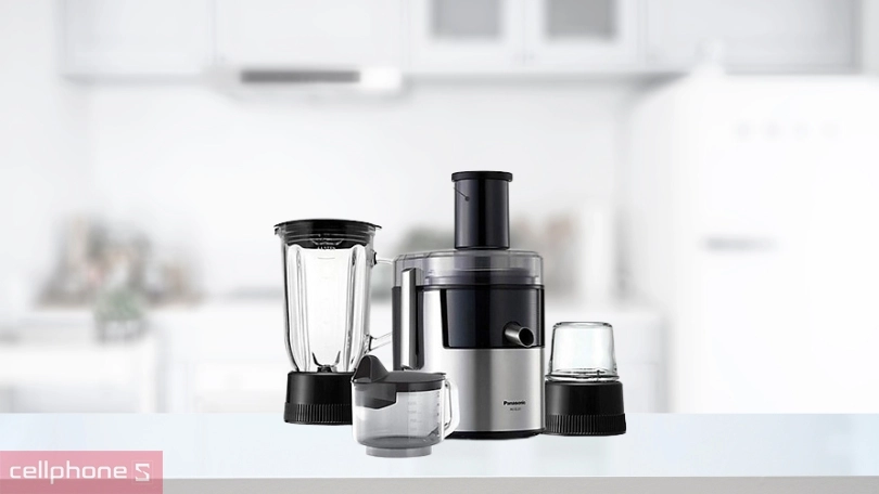 Thiết kế máy xay ép đa năng Panasonic MJ-DJ31SRA