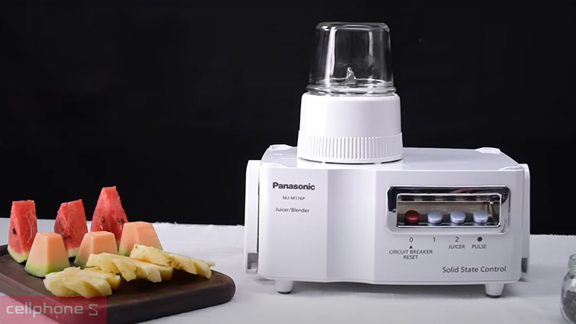 Máy xay ép đa năng Panasonic MJ-M176PWRA - Động cơ mạnh mẽ, đa dạng công năng
