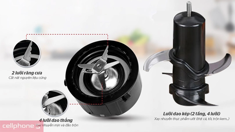 Vì sao nên chọn mua máy xay sinh tố đa năng SUNHOUSE MAMA SHD5353W