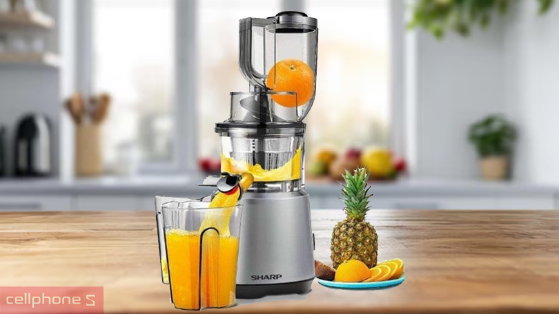 Có nên chọn mua máy ép chậm Sharp hay không?