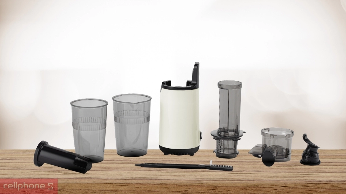 Chọn máy ép trái cây theo chất liệu