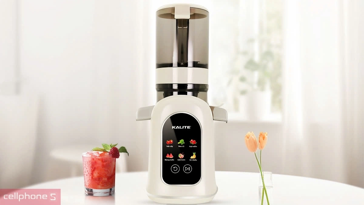 Chọn máy ép trái cây theo tốc độ vòng quay máy