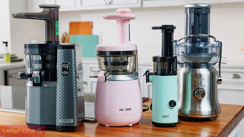 Phân loại máy ép hoa quả theo nhu cầu
