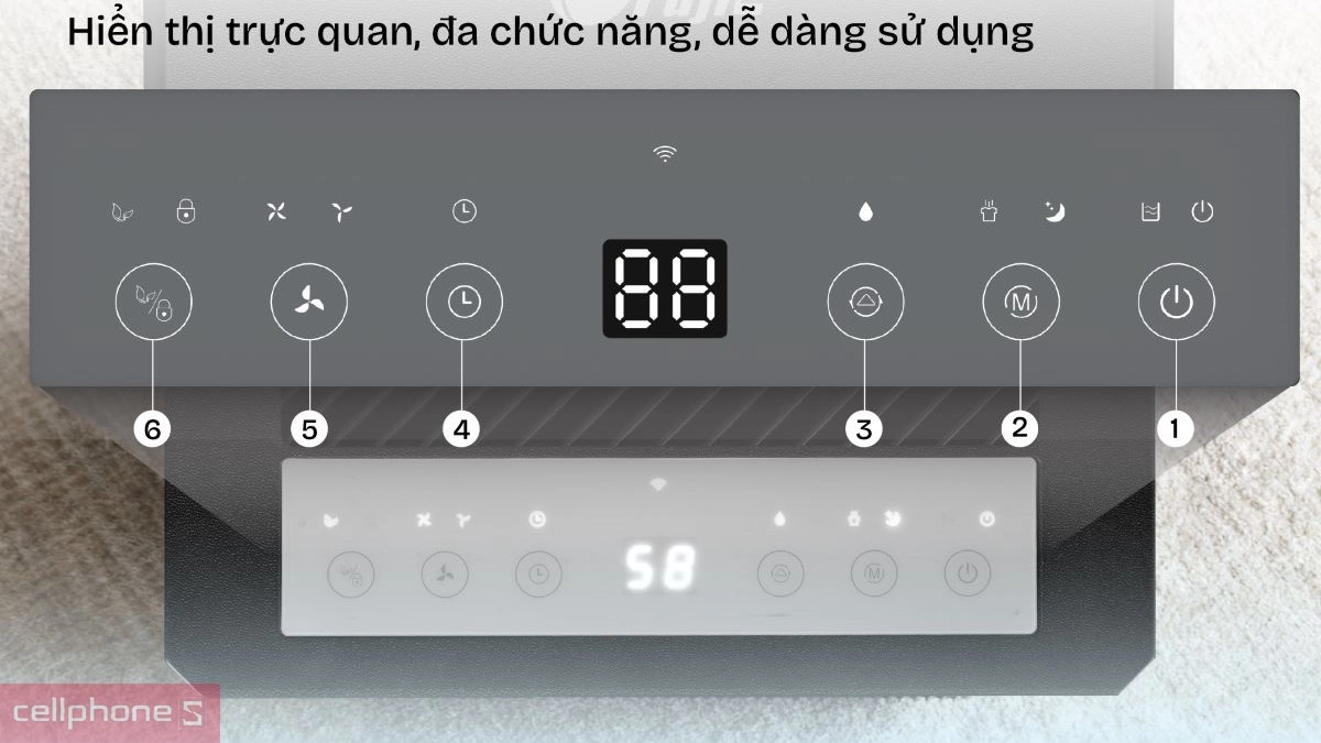 Khả năng vận hành liền mạch, hẹn giờ linh hoạt của máy hút ẩm dân dụng FujiE HM-912ED