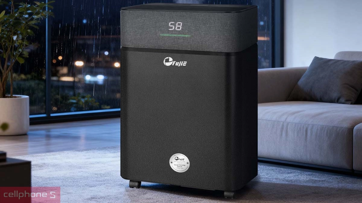 Khả năng vận hành êm ái của máy hút ẩm dân dụng FujiE HM-920ED