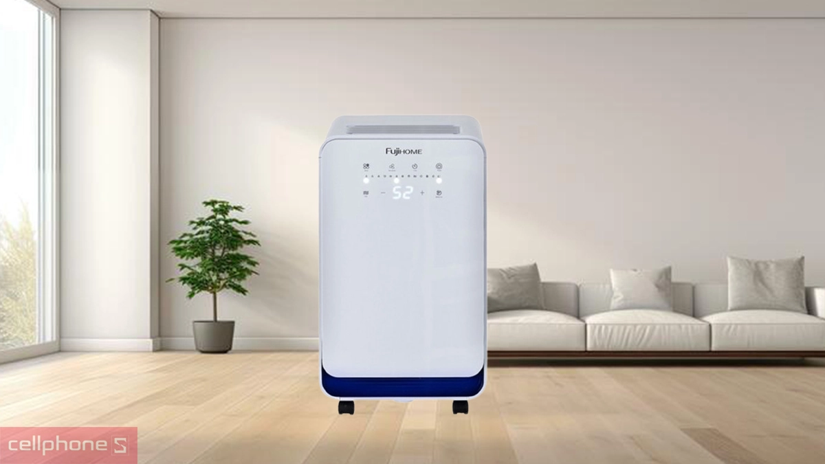 Hiệu suất hút ẩm của máy hút ẩm dân dụng Fujihome DH10 10L