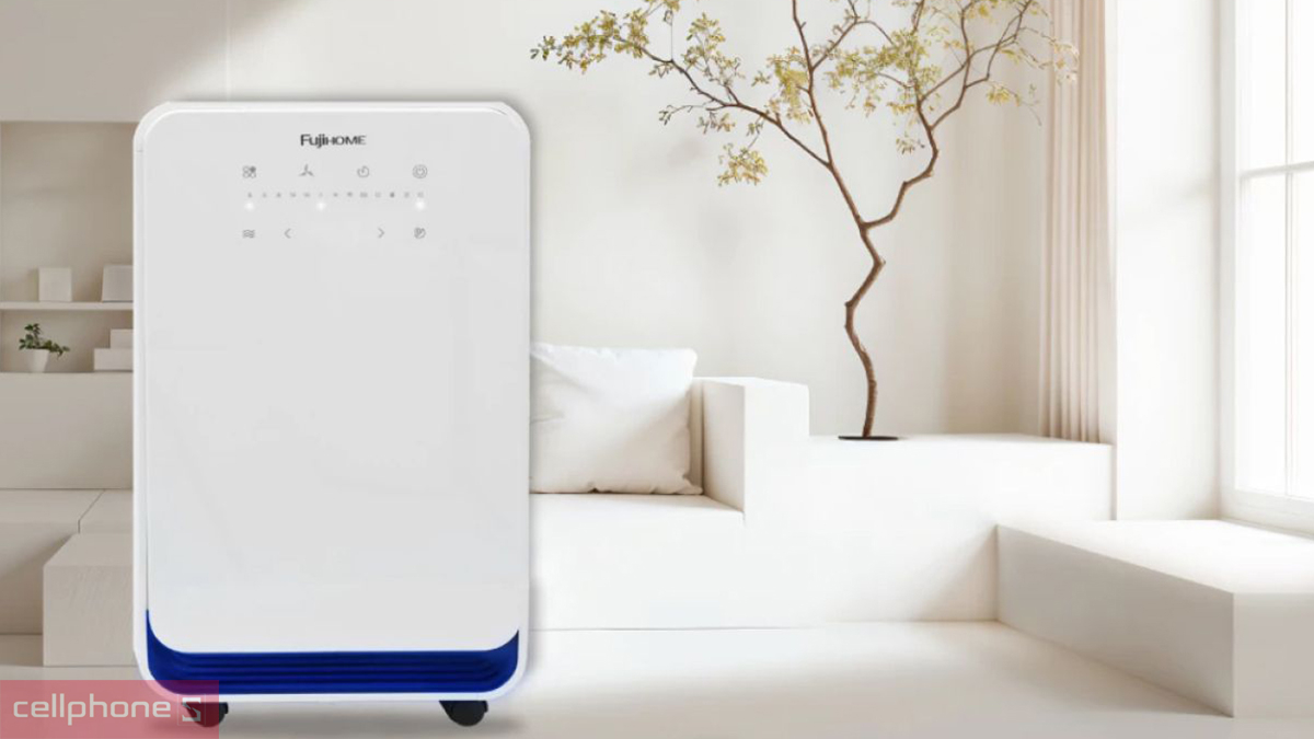 Độ ồn vận hành của máy hút ẩm dân dụng Fujihome DH10 10L
