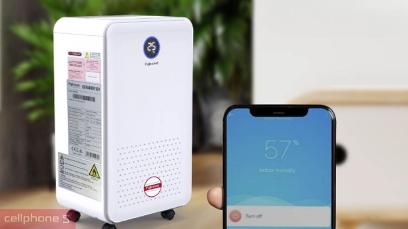 Hướng dẫn kết nối máy hút ẩm dân dụng Fujihome DH16W với điện thoại