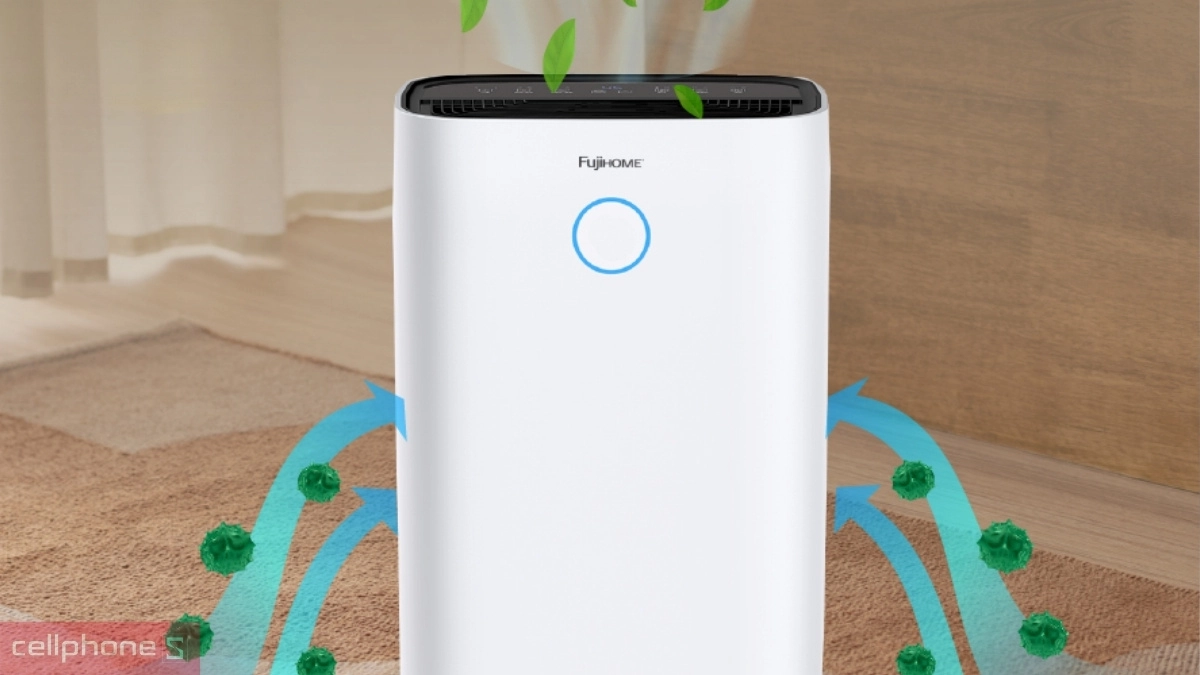 Thiết kế máy hút ẩm Fujihome