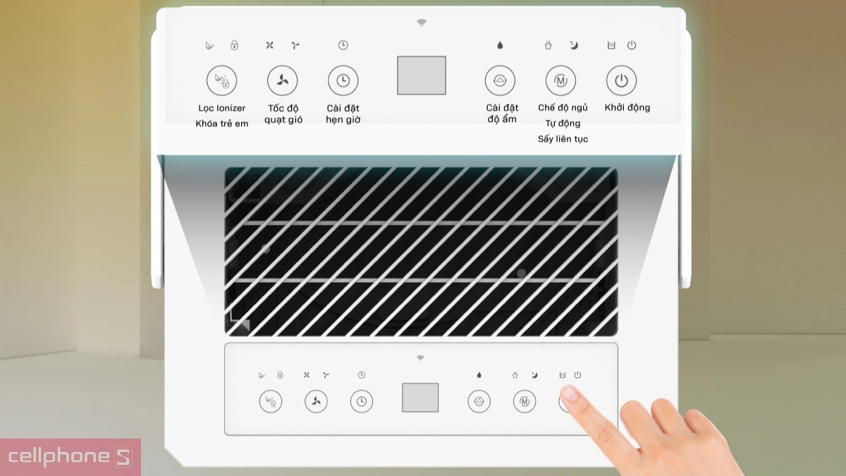 Dung tích máy hút ẩm Fujihome