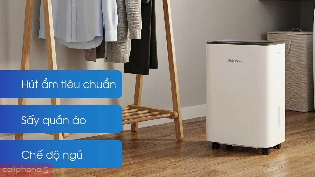 Chế độ hoạt động máy hút ẩm Fujihome DH06LITE