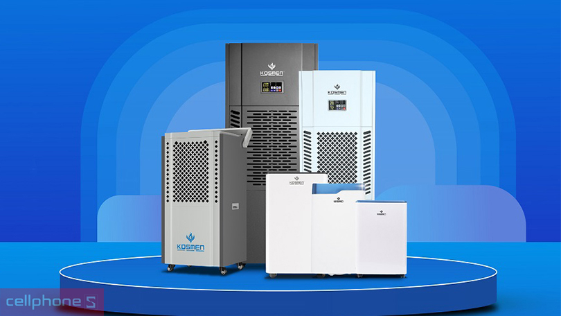 Máy hút ẩm Kosmen - dòng sản phẩm cao cấp đến từ Đức
