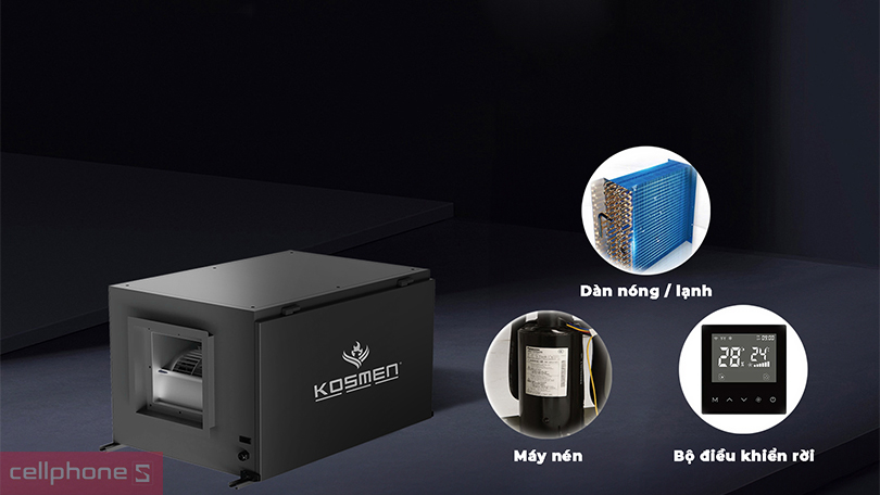 Các loại máy hút ẩm Kosmen hiện nay