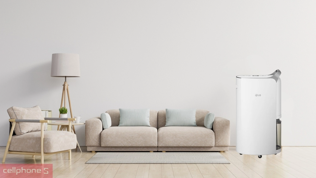 Công nghệ Nano máy hút ẩm LG Dual Inverter 16G MD16GQSE0.ABAE 28L