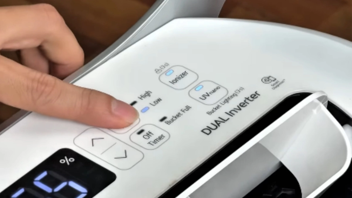 Kích hoạt kết nối máy hút ẩm LG Dual Inverter 16G MD16GQSE0.ABAE 28L