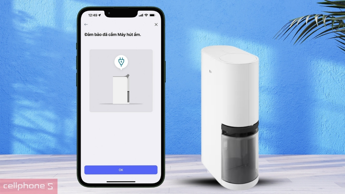 Hướng dẫn kết nối máy hút ẩm LG Dual Inverter DD23GMWE1.ABAE