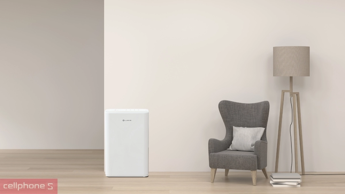 Công suất hút ẩm của máy hút ẩm Lumias D6S-12L