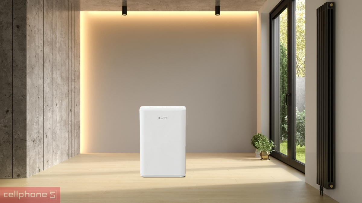Khả năng vận hành êm ái của máy hút ẩm Lumias D6S-12L