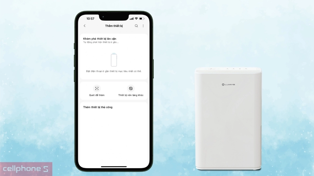 Hướng dẫn kết nối và sử dụng máy hút ẩm Lumias D6S-12L