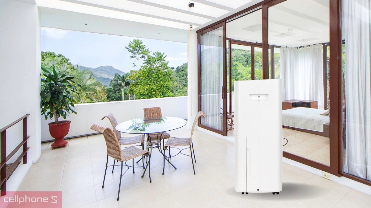 Khả năng điều khiển thông minh qua app của máy hút ẩm Lumias D6S-60L