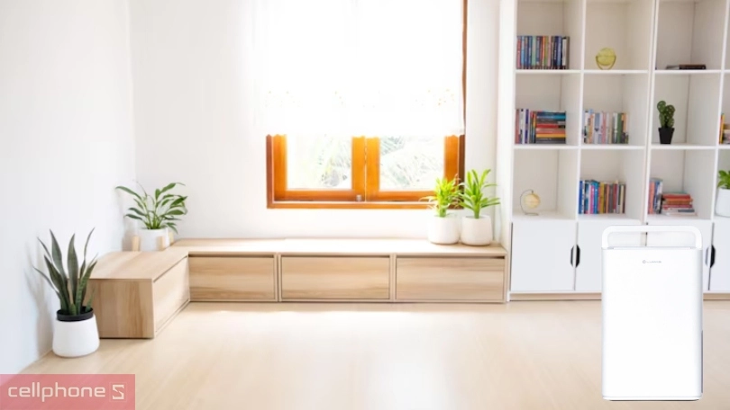 Hiệu suất hút ẩm của máy hút ẩm Lumias NWT D2 12