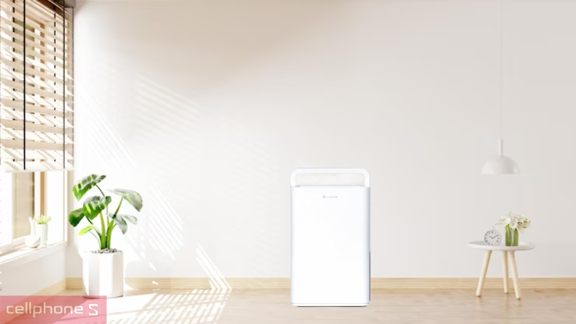 Độ ồn cùng khả năng hẹn giờ của máy hút ẩm Lumias NWT D2 12