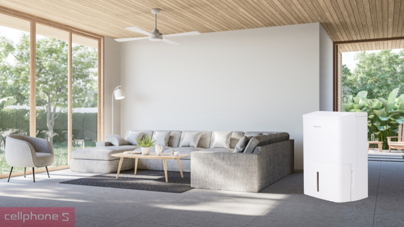 Màng lọc 3 lớp cùng ion bạc khử khuẩn của máy hút ẩm Lumias NWT D2 Plus 20L