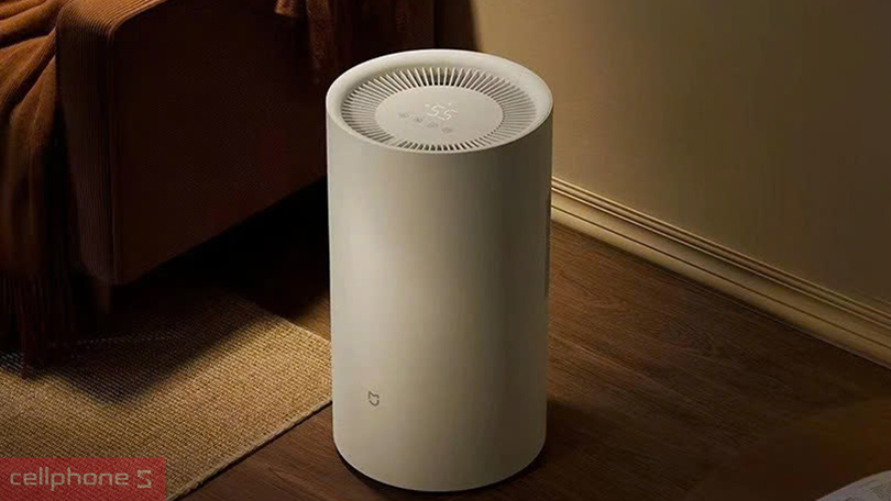 Khả năng điều khiển từ xa và thiết kế của máy hút ẩm Xiaomi Smart Dehumidifier TH (BHR8121TH)