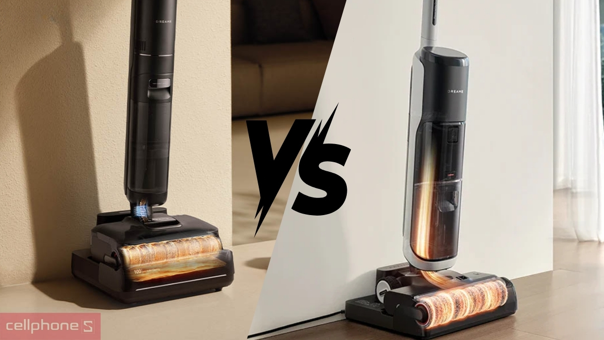 So sánh máy hút bụi cầm tay Dreame H15 Pro FoamWash