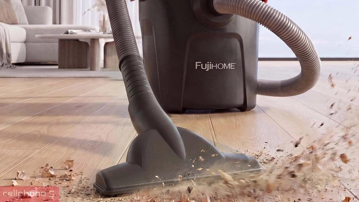 Hiệu năng hút bụi khô của Máy hút bụi công nghiệp Fujihome VC10N