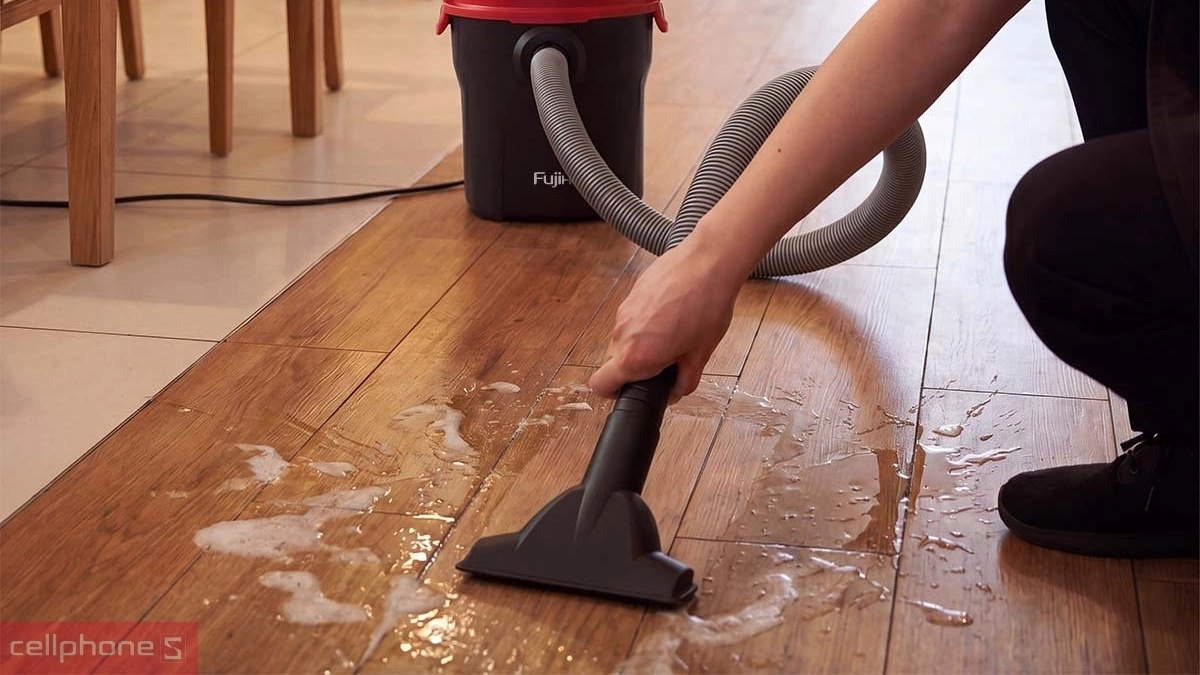 Nguồn điện trực tiếp của Máy hút bụi công nghiệp Fujihome VC10N