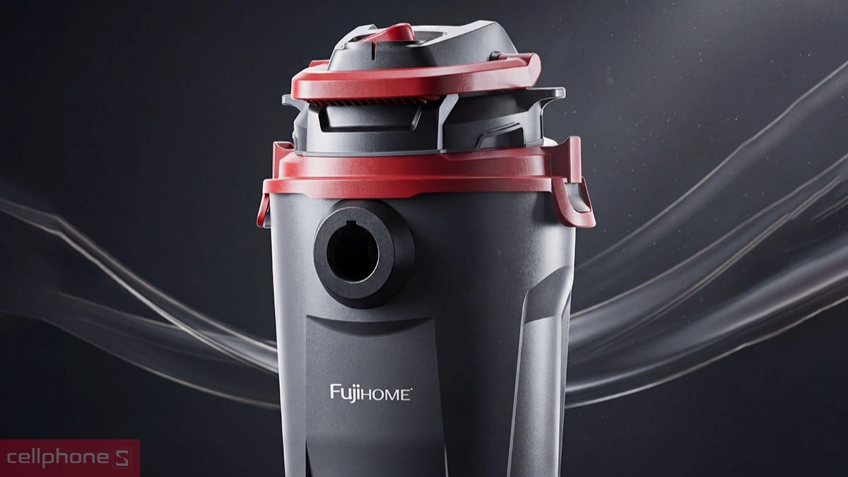 Thùng chứa 10L của Máy hút bụi công nghiệp Fujihome VC10N